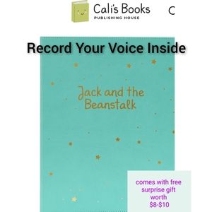 Record Your Voice Book - Jack and The Beanstalk